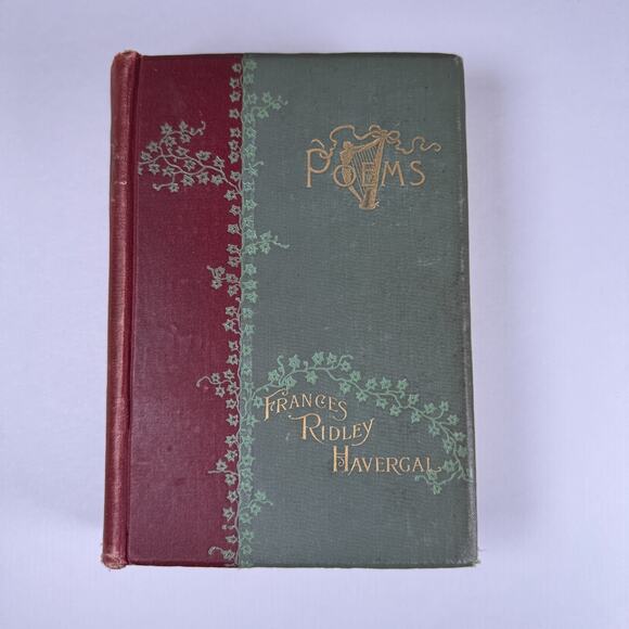 The Poetical Works Of Frances Ridley Havergal Vintage / antique Book